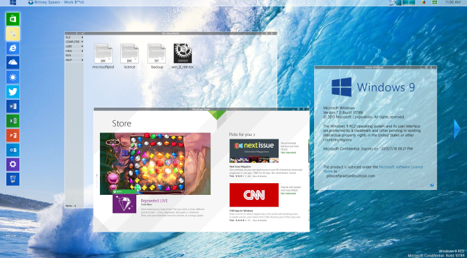 Designer concebe Desktop do Windows 9 e o faz parecer com os DEs Linux